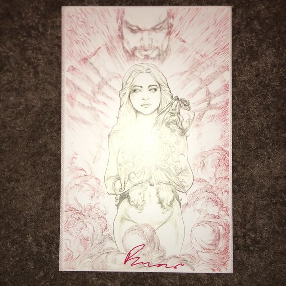 NEW, SIGNED Dany, Dragons, and Drogo (Game of Thrones) Print - Picture 4 of 6